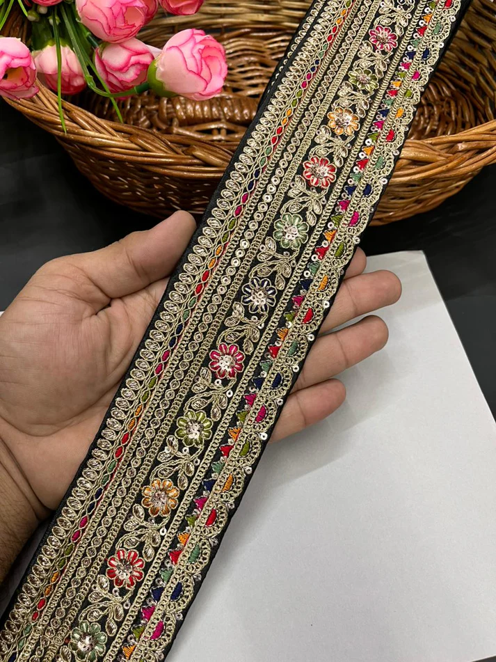 Classic Embroidered Sabyasachi Inspired Saree Lace